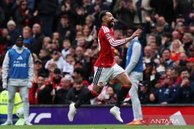 Manchester United Kalahkan Nottingham Forest 3-2 di Liga Inggris