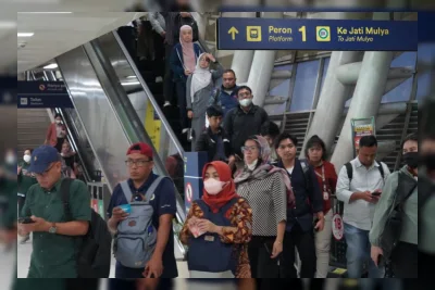 KAI Layani 195.141 Pengguna LRT Jabodebek Selama Libur Panjang