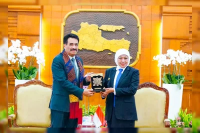 Khofifah dan Dubes Yaman Bahas Kerja Sama Pendidikan, Perdagangan, dan Budaya