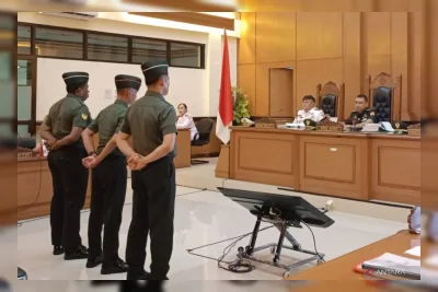 Keluarga Pertanyakan Satu Terdakwa Kasus Pembunuhan Kacab Bank Tak Ditahan