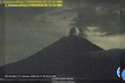 Aktivitas Kegempaan Semeru Masih Tinggi, Status Tetap Siaga
