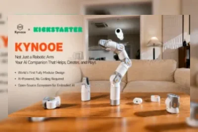 Kynooe Rilis Lengan Robot AI Modular Canggih di Kickstarter