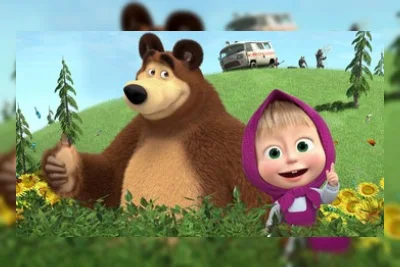 Awal Mula Masha Berteman dengan Beruang di Masha and the Bear