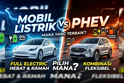 Adu Canggih Mobil Listrik vs PHEV, Mana Lebih Worth It?