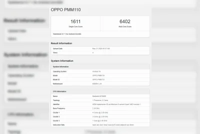 Oppo Reno 16 Muncul di Geekbench, Ungkap Chipset Dimensity