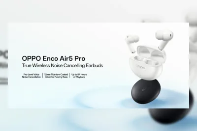 Oppo Enco Air 5 Pro Resmi Hadir di India dengan Baterai 54 Jam