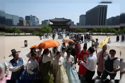Korea Catat Rekor Baru: 2 Juta Turis Asing Datang di April