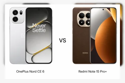 Perbandingan OnePlus Nord CE 6 vs Redmi Note 15 Pro+: Mana yang Lebih Baik?