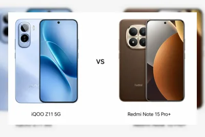 Perbandingan iQOO Z11 5G vs Redmi Note 15 Pro+: Baterai, Kamera, dan Performa
