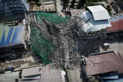 Gedung Konstruksi Runtuh di Filipina, 1 Tewas dan 21 Terjebak