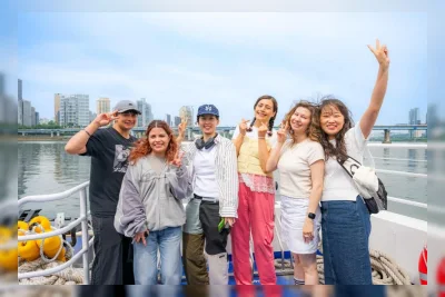 Kombinasi Wisata Yeouido: Naik Balon SEOULDAL dan Hangang Bus