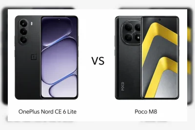 OnePlus Nord CE 6 Lite vs Poco M8: Ponsel Budget Terbaik 2026?
