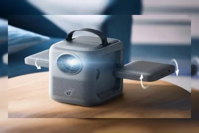 Nebula P1i: Proyektor Pintar dengan Speaker Lipat Unik dari Soundcore