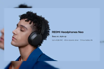 Redmi Headphones Neo Resmi Meluncur Global, Tawarkan Driver 40mm dan ANC 42dB