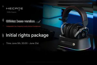 Edifier Luncurkan Ulang Hecate G3 Max dengan Dock Pengisi Daya RGB Baru