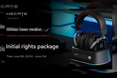 Edifier Hecate G3 Max Base Edition Hadir dengan Dock RGB dan Baterai 227 Jam