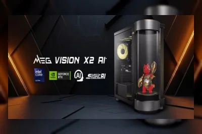 MSI MEG Vision X2 AI+: Gaming PC dengan Asisten Virtual Berlayar Terintegrasi