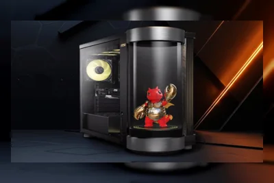 MSI MEG Vision X2 AI+ Hadirkan Asisten Hologram LuckyClaw di Computex 2026