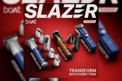 Boat Luncurkan Slazer K100+ dan K100 Pro, Trimmer dengan Pisau Keramik dan Tahan Air