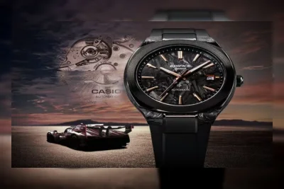 Casio Edifice x Toyota Racing Hadirkan Jam Mechanical dengan Dial Karbon