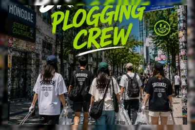 Plogging: Olahraga Sambil Pungut Sampah Jadi Gaya Hidup Anak Muda Korea