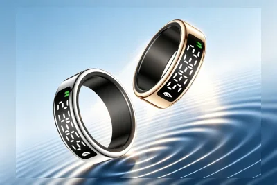 Rogbid SR15 Ultra: Cincin Pintar dengan Layar dan Getaran Notifikasi