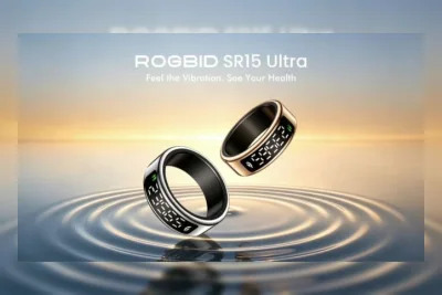 Rogbid SR15 Ultra: Cincin Pintar dengan Layar Digital dan Motor Getar