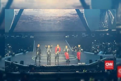 Chanyeol di Hari Pertama Konser EXO Jakarta: Aku Rindu Kalian