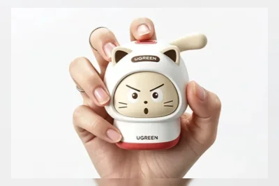 Ugreen Luncurkan Charger 45W Berbentuk Kucing yang Juga Hiasan Meja