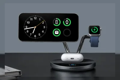 Anker Luncurkan Pengisi Daya Nirkabel 3-in-1 dengan Layar Sentuh dan Pendingin Udara