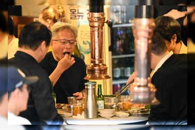 Jejak Kuliner CEO Nvidia Jensen Huang Selama Kunjungan Tiga Hari di Seoul