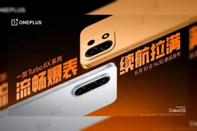 OnePlus Turbo 6X Series Resmi: Layar AMOLED 165Hz, Baterai 8.000 mAh, Tahan Air Panas