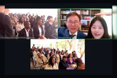 Profesor Korea Jembatani Budaya dengan Zimbabwe Lewat Kuliah Daring