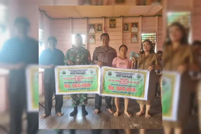 Tiga Desa Salurkan BLT Dana Desa 2026 dengan Pengawalan TNI-Polri
