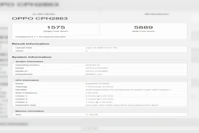 Oppo Reno 16 Pro Global Gunakan Chipset MediaTek Dimensity 8500