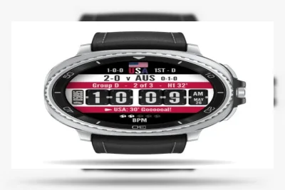Facer Kick It Ubah Smartwatch Wear OS Jadi Papan Skor Piala Dunia