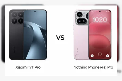 Xiaomi 17T Pro vs Nothing Phone (4a) Pro: Perbandingan Spesifikasi, Kamera, Baterai, dan Harga