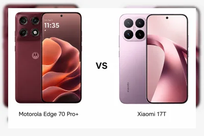 Perbandingan Motorola Edge 70 Pro+ vs Xiaomi 17T: Mana yang Lebih Unggul?