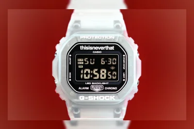 Casio Luncurkan G-Shock Transparan Kolaborasi dengan thisisneverthat