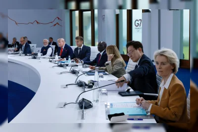 Lee Jae Myung dan PM Kanada Mark Carney Bertemu di Sela KTT G7