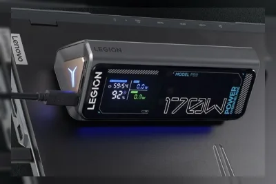 Lenovo Luncurkan Power Bank Legion PB9 170W dengan Desain Segitiga Unik
