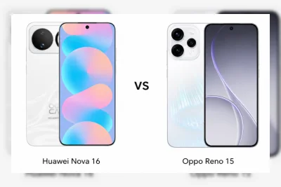 Perbandingan Huawei Nova 16 vs Oppo Reno 15: Kamera, Performa, Baterai, dan Nilai