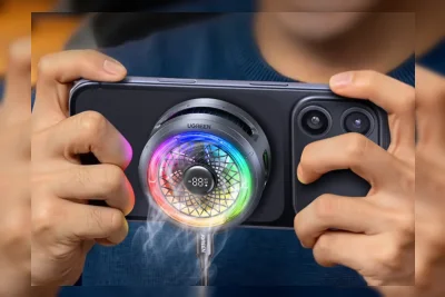 Ugreen Luncurkan Pendingin Magnetik 30W dengan Suhu -25°C, Lampu RGB, dan Layar