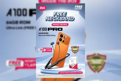 itel A100 Pro 4GB Resmi di India, Bonus Neckband Rp 1.499
