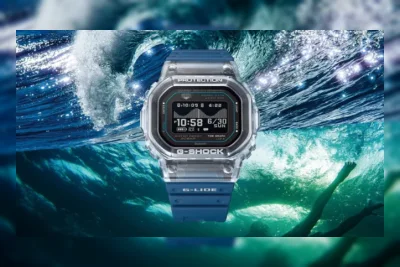 Casio G-Shock G-Lide GBX-H5600 Resmi Hadir dengan Sensor Detak Jantung dan Data Selancar