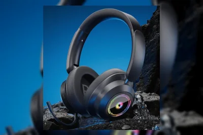 Lenovo Aurora GH15: Headphone Gaming dengan RGB, Mic Lepas, dan Baterai 1000mAh