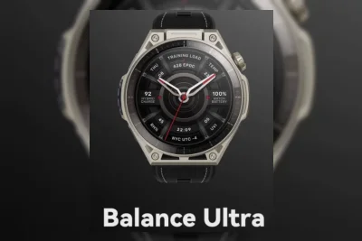 Amazfit Balance Ultra Resmi: Bodi Titanium, Kaca Safir, Baterai 30 Hari
