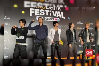CORTIS Joget Kicau Mania di Allo Bank Festival 2026
