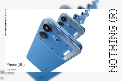 Nothing Phone (4b) Resmi Diperkenalkan, Bawa Desain Transparan dengan Glyph Bar