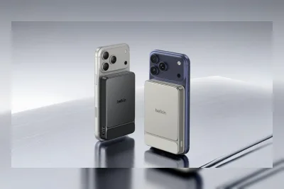 Belkin Rilis Power Bank Magnetik 10K dengan Pengisian Nirkabel Qi2.2 dan Layar Bawaan